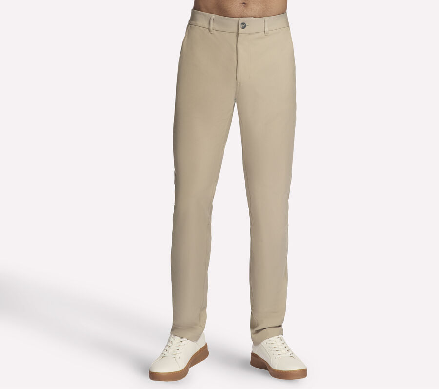SKECH-KNITS Premium Everywhere Pant, BEIGE / BRUN, largeimage number 0
