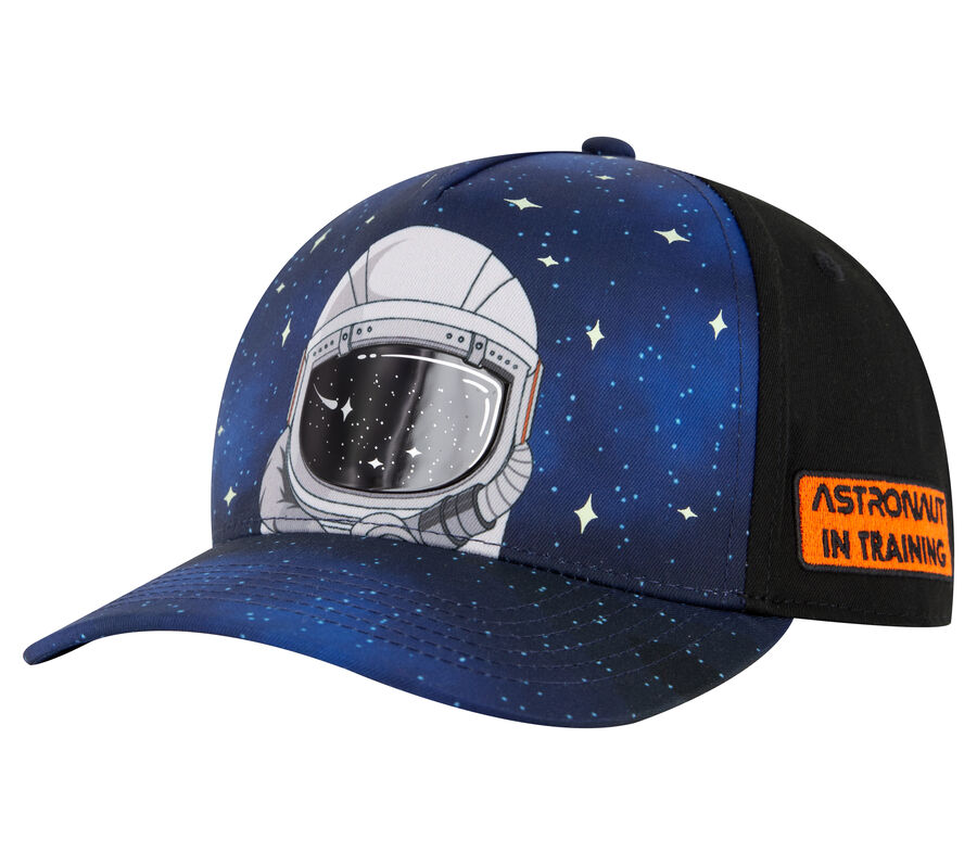 Astronaut Baseball Hat, BLACK, largeimage number 0