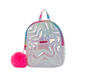 Twinkle Toes: Puffy Mini Backpack, SILVER / MULTI, large image number 0