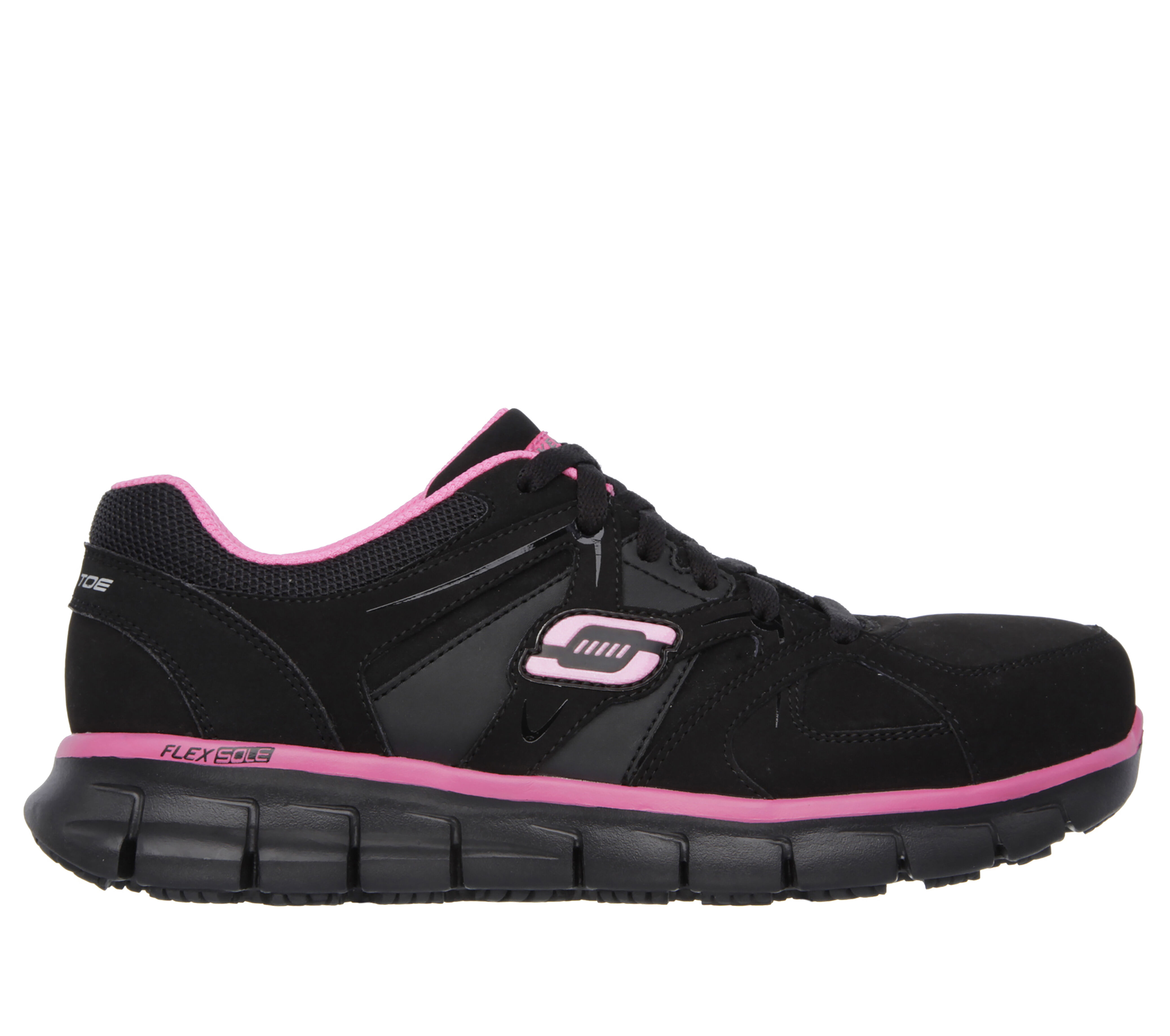 Skechers safety shoes ladies hot sale