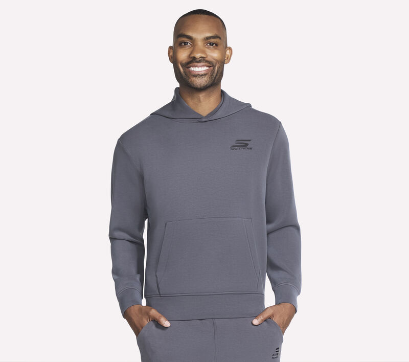 Skech Cloud Elevate Hoodie, NOIR / GRIS ANTHRACITE, largeimage number 0