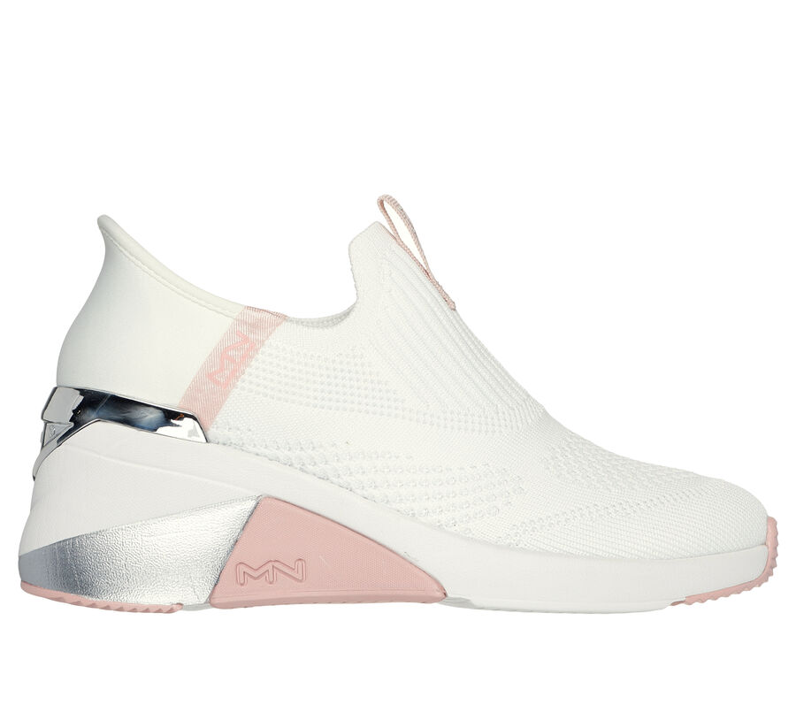 Skechers Slip-ins Mark Nason: A Wedge - Crecent, BLANC / ROSE, largeimage number 0