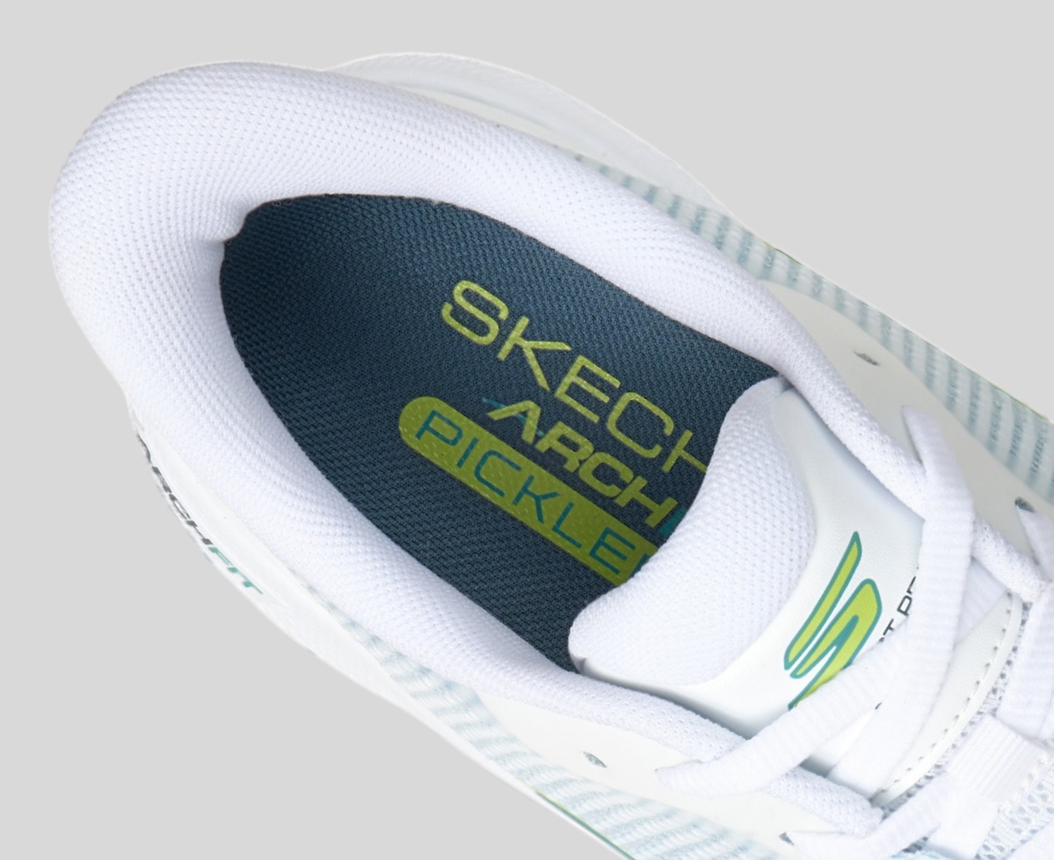 Skechers Viper Court Pro 2.0 - Pickleball - WHITE / TURQUOISE