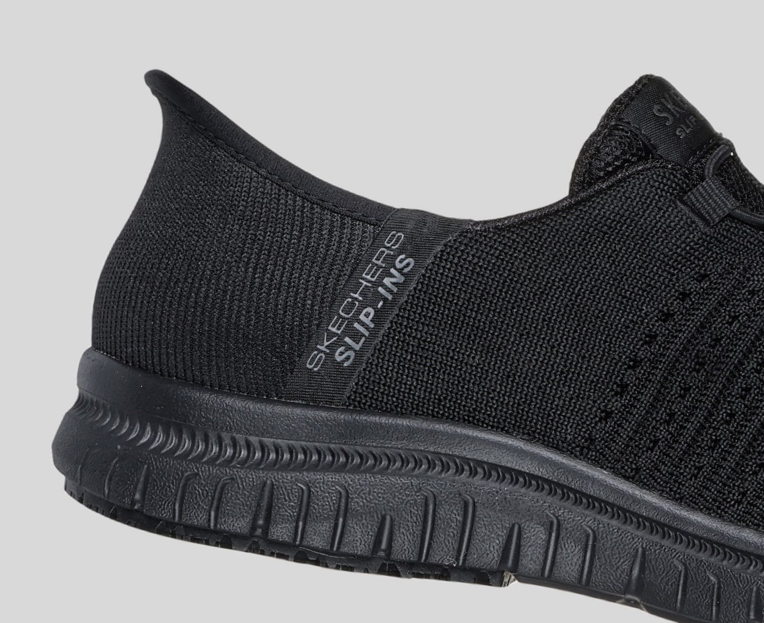 Skechers Slip-ins Work Slip-Resistant: Virtue - Valsea - BLACK
