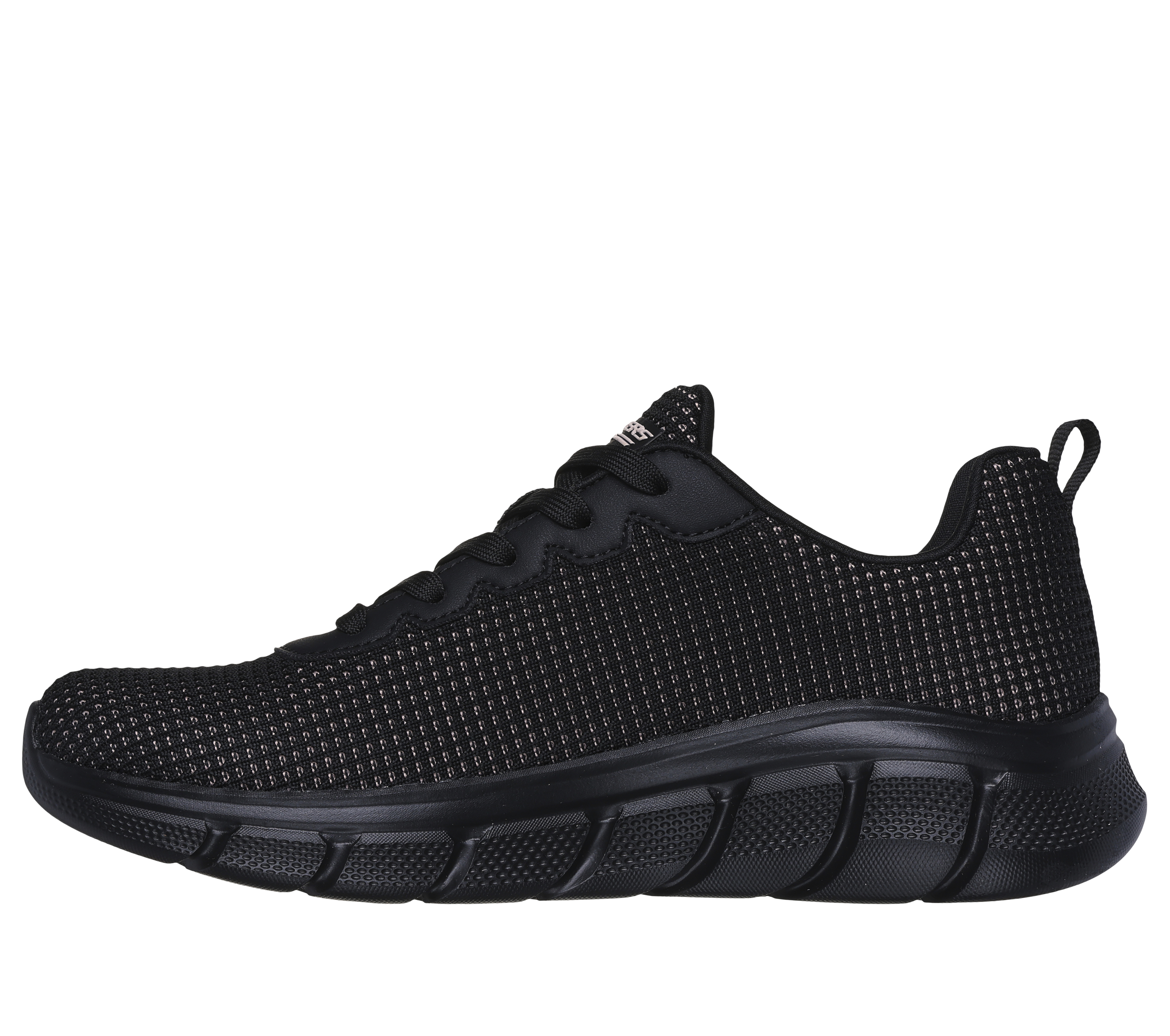 Plain black hotsell skechers
