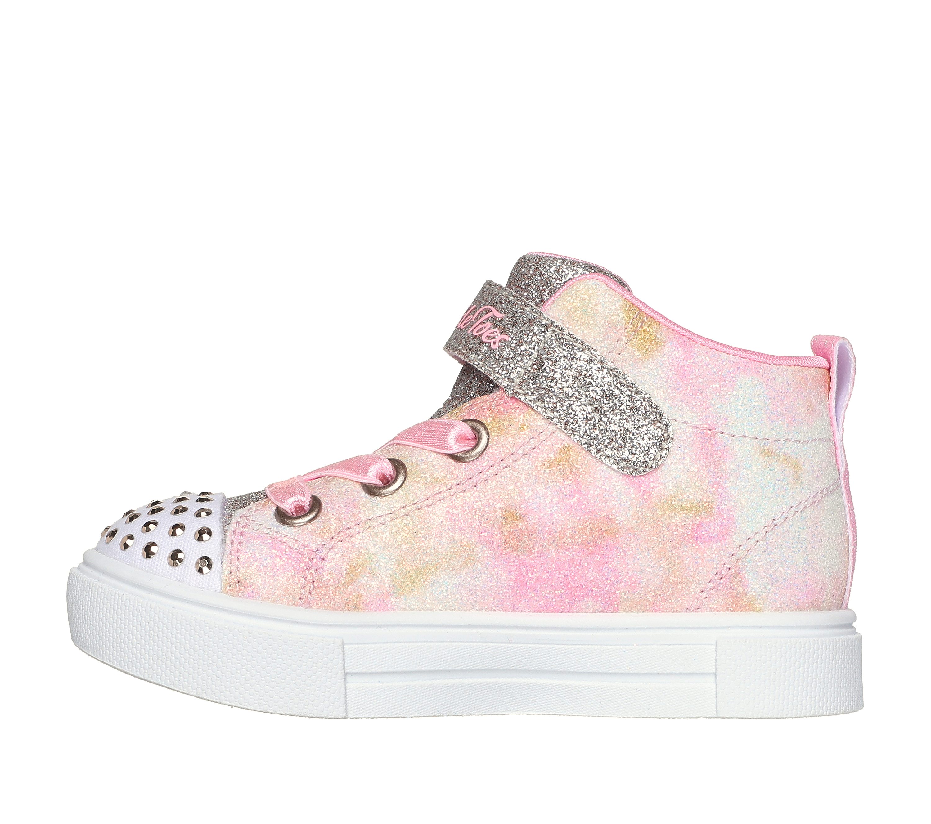 Skechers Girl s Twinkle Toes Ombre Dazzle Sneaker