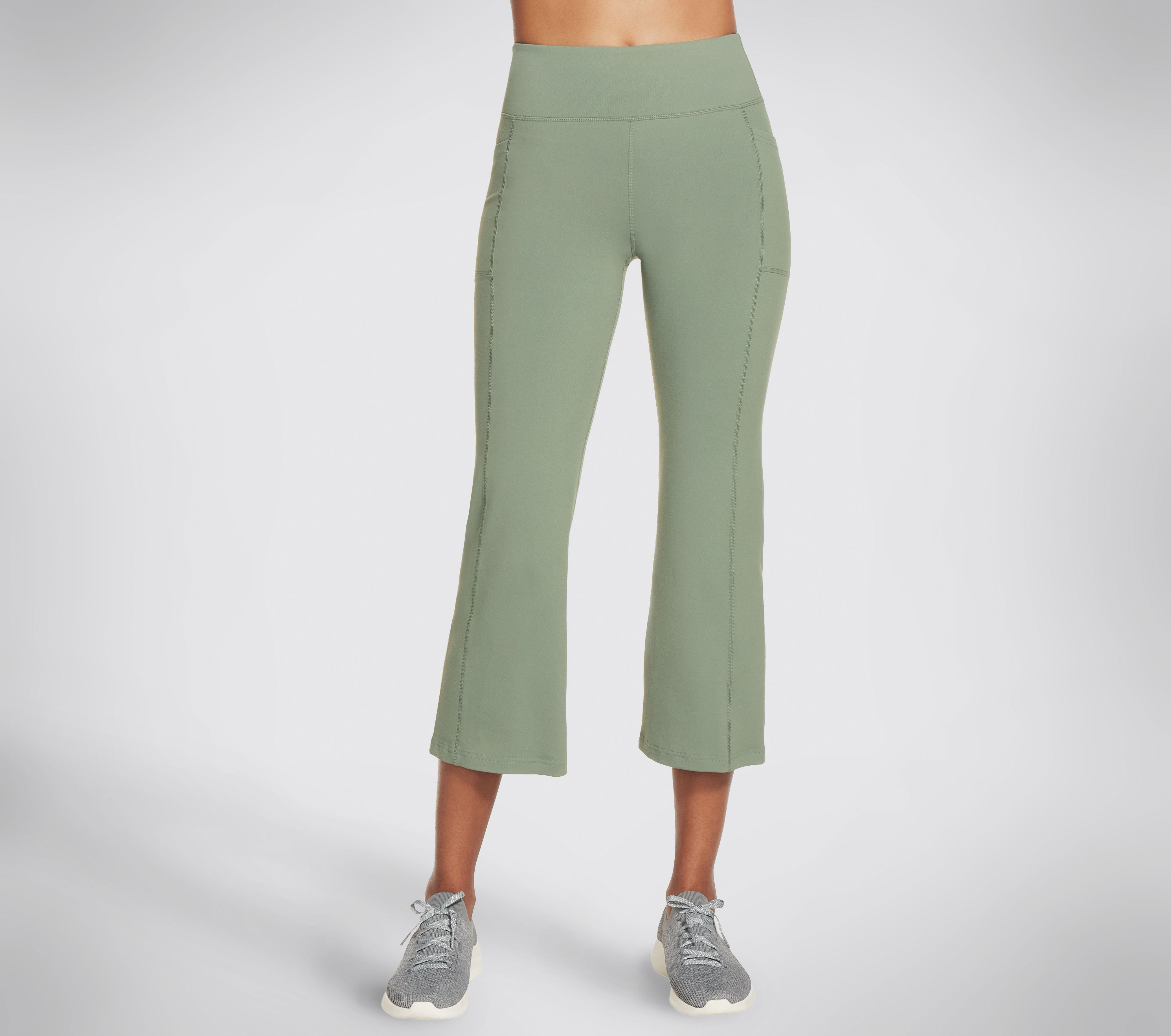 Skechers Women's Go Golf High Side Crop Golf Pants Size 8
