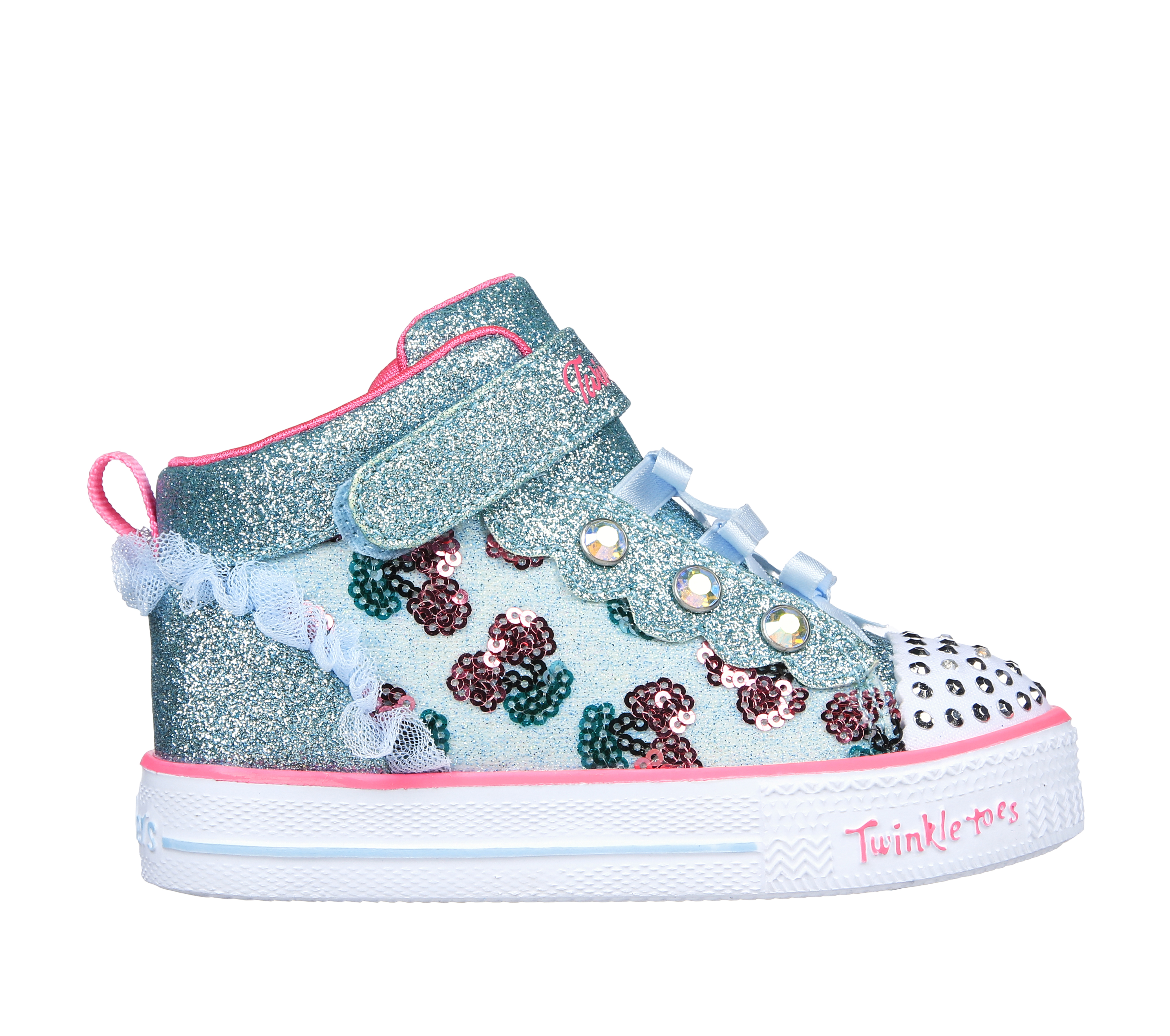 Shop the Twinkle Toes Shuffle Lite Fruity Shines SKECHERS CA