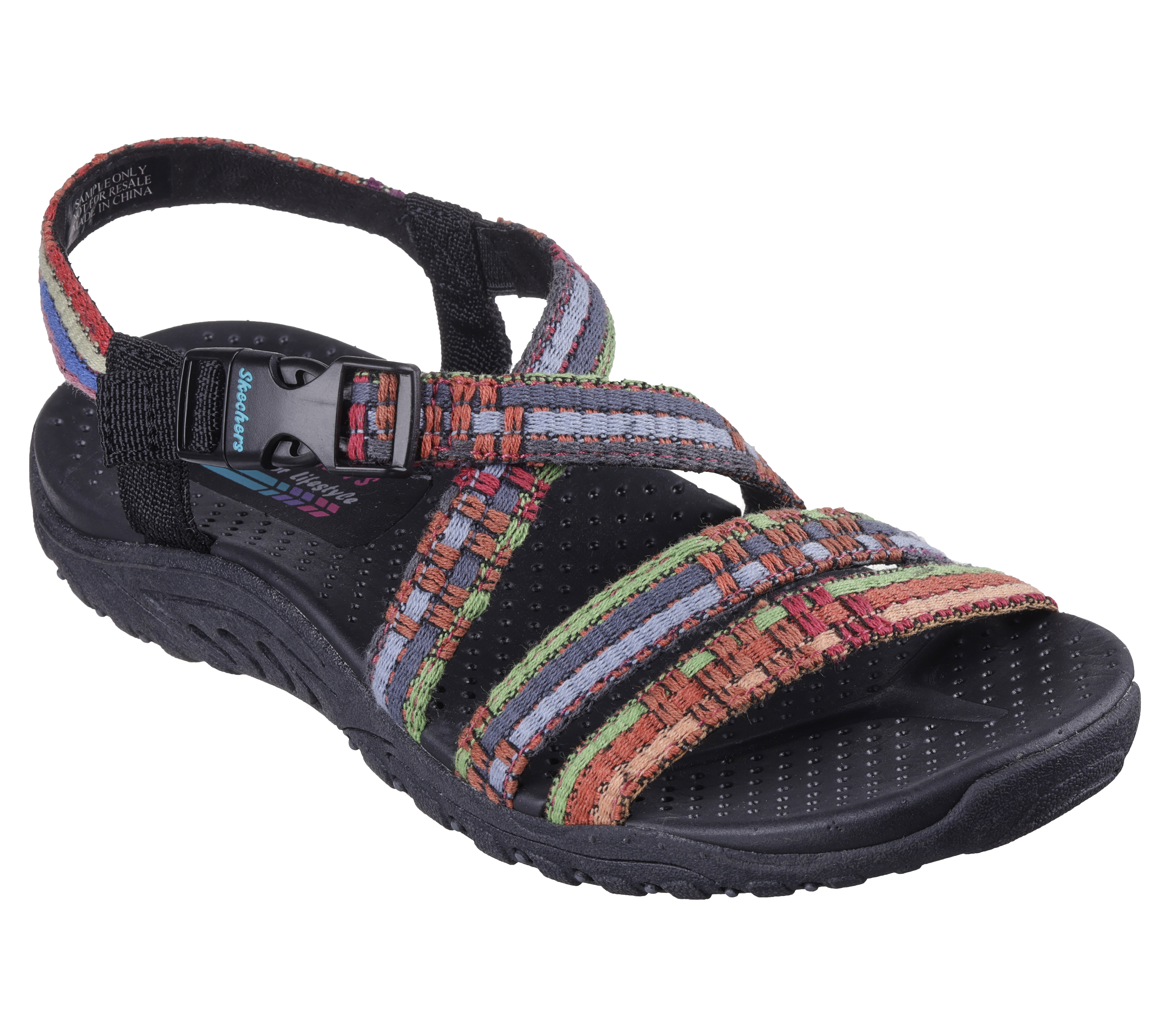 Skechers reggae sandals wide sales width