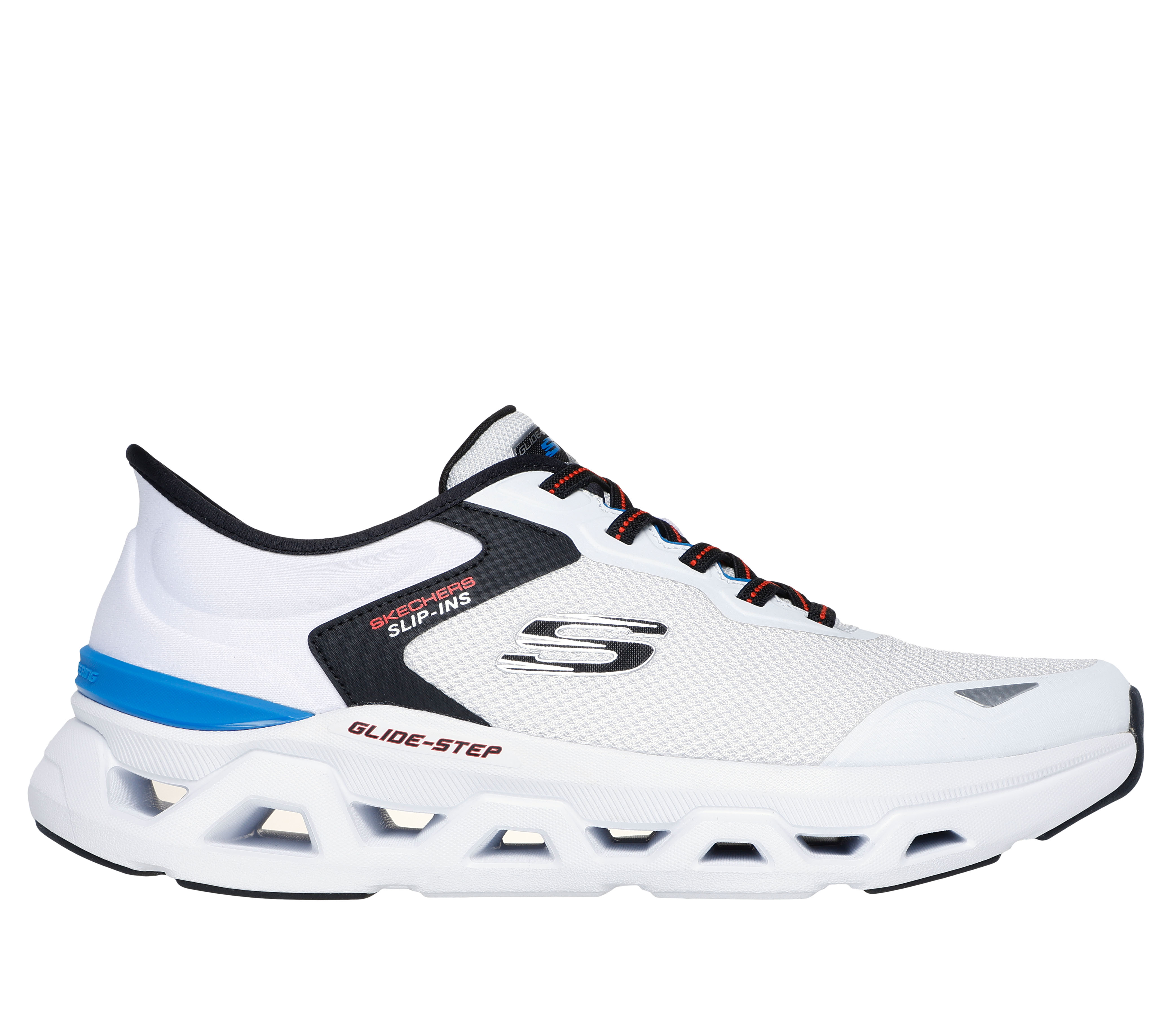 Skechers Men s Slip ins Glide Step Altus Turn Out Sneaker in White Size 11.5 Vegan Medium Width Machine Washable