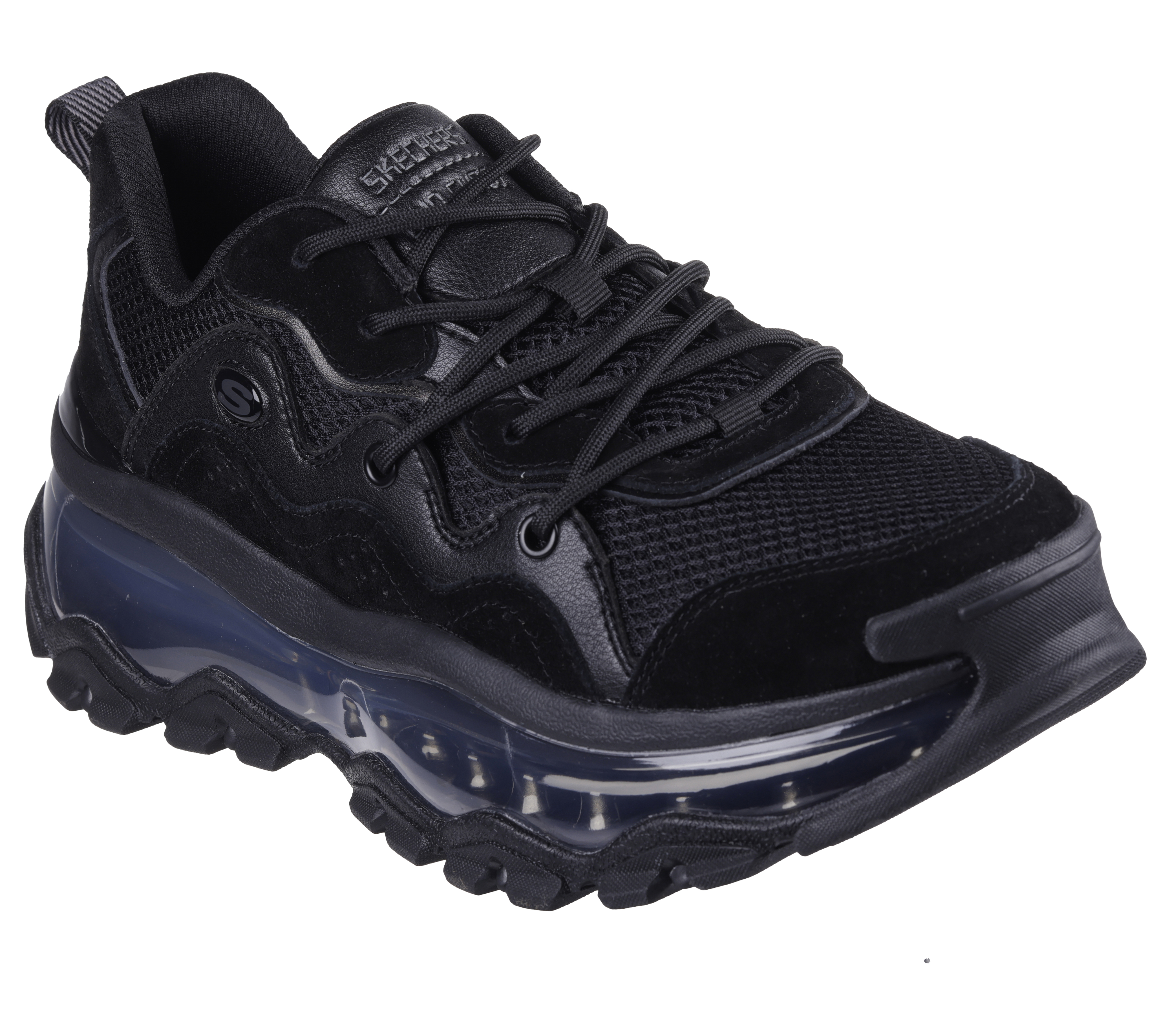 Black skechers uno deals
