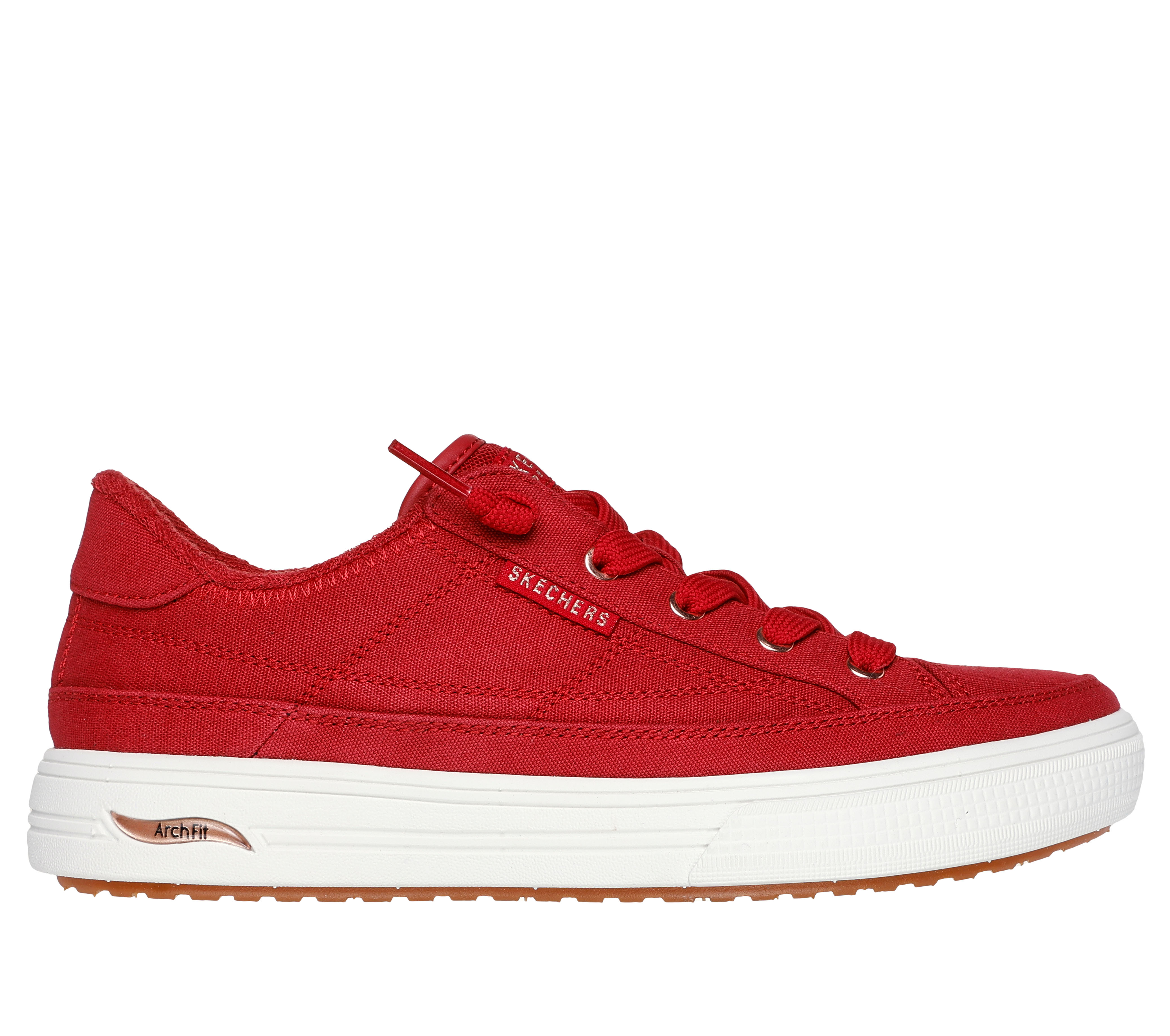 Skechers shop red shoes